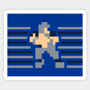 Tecmo QB Stripes - Dallas Sticker